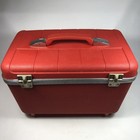 Vintage Starflite Train Case Cosmetic Makeup Over Night Case No Key No Mirror