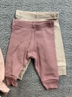 Cloud Island Baby Girl s Size Newborn Cotton Pants 3pk Pink