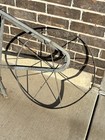 Antique Single Wheel Cultivator Plow Garden Tool Early John Deere Style