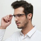 Progressive Multifocal Photochromic Reading Glasses Men Women Half Frame Readers