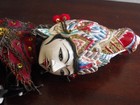 Extra Tall Vtg Wayang Golek Wooden Asian Stick Puppet Marionette 25    W stand