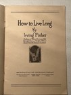 How To Live Long 1920s Metropolitan Life Insurance Company Vintage Booklet