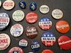 Huge Lot Of Political Pin Back Buttons And More 