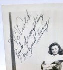 Vintage 1950s B w Hand Signed Candid Photo Autograph Margaret Kerry   Tinkerbell