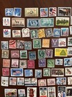 Vintage Stamp Lot  100 Used Stamps From The United States- No Duplicates