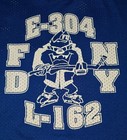 Fdny Engine 304 Ladder 162 Game Worn Hockey Jersey Queens Village Ny Fire Dept