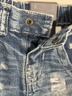 Gap Denim Baby Jean My First Straight Pants Bottoms Sz 3-6 Months Button Closure