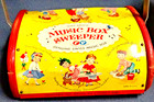 Vintage Fisher Price Toys No  131 - 1950 s Roller Push Chime   Music Box Sweeper