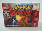 Pokemon Stadium N64 Big Box Transfer Pak Manual Nintendo 64 Authentic Tested 926