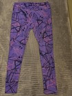 Lularoe Disney Women s Tc One Size Jack Skellington Purple Black Leggings