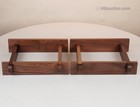 Wrs425 Walnut Wood Speaker Stands  pair      For 12  Vintage Speakers-10 Year Wrt