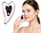 Facial Skin Care Gift Set Electric Gua Sha Dermaplane Scrubber Christmas Gift
