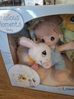 New Luv N    Care Precious Moments Baby Musical Crib Mobile Blue Bird Doll Sheep