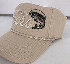 Original Coors Beer Trout Embroidered Baseball Cap Rope Hat Snapback Cream-new