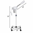 2pcs Facial Steamer Salon Spa Equipment Portable Spa Steamer Skin Care Machine