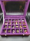 Estate Lot Of 24 Pairs Of Vintage Fashion Earrings W Deluxe Box From Canada