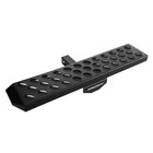 2in Receiver Trailer Hitch Step Sawtooth Black Aluminum Bumper Guard 29x6 5in