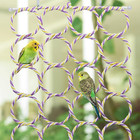 Wontee Bird Rope Climbing Ladder Parrot Hanging Swing Perch For Parakeets 