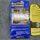 Autoharp By Oscar Schmidt Vintage Yellow Wooden Easy Chord Musical Instrument