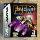 F-zero  Maximum Velocity Box   Manual   Inserts - Nintendo Game Boy Advance Gba