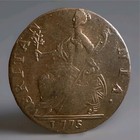 1775 Non-regal Halfpenny   30
