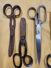 Lot Of 11 Vintage Metal Scissors - Sewing  Scissors Various Brands