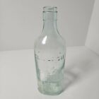 Antique Embossed Vintage Scotts Emulsion Cod Liver Oil With Lime   Soda Bottle 