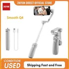 Zhiyun Smooth Q4 For Most Smartphone Gimbal Stabilizer Foldable Gimbal W  Tripod
