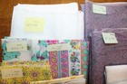 B1  Lot Of Hobby Craft Sewing Fabric  15 Yards Of Cotton Blend