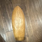 Handmade Brown Wooden Boat Model  Pre-built Ready To Go  Nautical Theme