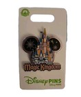 Disney Parks Mickey Mouse Ears Icon Magic Kingdom Cinderella Castle Pin