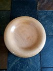 Hard Maple Wood Handcrafted Artisan Turned Pedestal Console Bowl Artist Signed