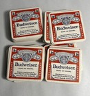100 Lot Vintage Budweiser King Of Beers Genuine Coasters This Buds For You 