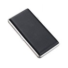 Compact Black Cigarette Case - Holds Business Cards   Cash  Perfect For Travel
