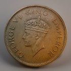 1941 British India One Quarter Anna George Vi Bronze Coin     Empire India