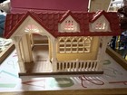 Calico Critters Red Roof Country House Single Story W Front Porch Read