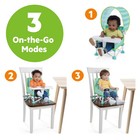 Bright Starts Pop N Sit Cabana Portable Booster Seat With Canopy -