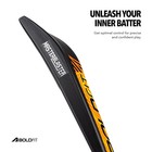 Boldfit Plastic Cricket Bat   Heavy Power Hitting   Pro Grip   Full Size Black