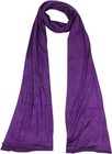 Classy Solid Color Jersey Hijab Lightweight Soft Muslim Head Scarf Long Scarf 