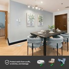 Art3d Wall Baseboard Molding Trim 8-pack Of 56 X 3 2 In   High Impact Polysty   
