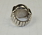 Vintage Ring Watch Timex 90s Pooh 18mm Quartz Stainless Steel Adjustable