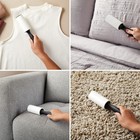 12 Pk Lint Roller For Clothes With 696 Sheets  2 Handles  10 Sticky Roll Refills