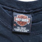 Harley Davidson Tank Top Mens Xl Black Dragon Eagle Graphic Biker Shirt