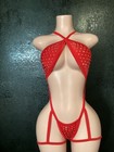 Exotic Dancewear Outfit G String Wrap Top Sling One Piece