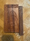 Wooden Secret Box With Hidden Chambers Beautiful Ceylon Wood Carvings Sri Lanka