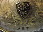 Vintage 1974 Solid Sterling Silver Front Rodeo Of Rodeos By Bk Pat Belt Buckle 