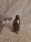 Vintage Hand Carved Penguin 4 5  Tall