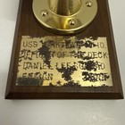 Vintage Ship Telegraph Throttle Decorative Desk Thermometer Ship Uss Yorktown