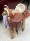 15       Rays Saddlery Older Model  71280 Barrel  Trail  Western Saddle
