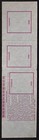 Chicago North Shore   Milwaukee Railway  write In  Nos 12 Ride Ticket  2799